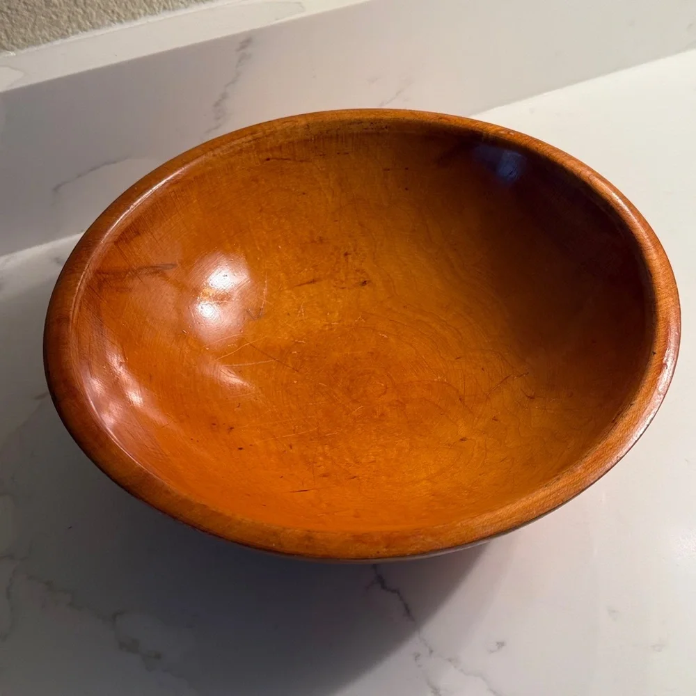 Vintage Wooden Bowl
